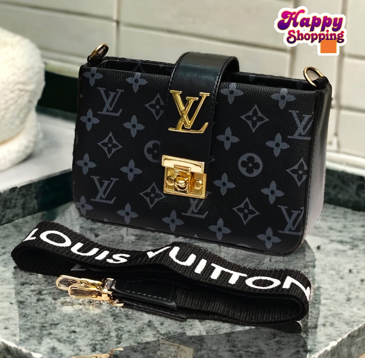 Lv High Qualiry Cross Body With Digital Starp