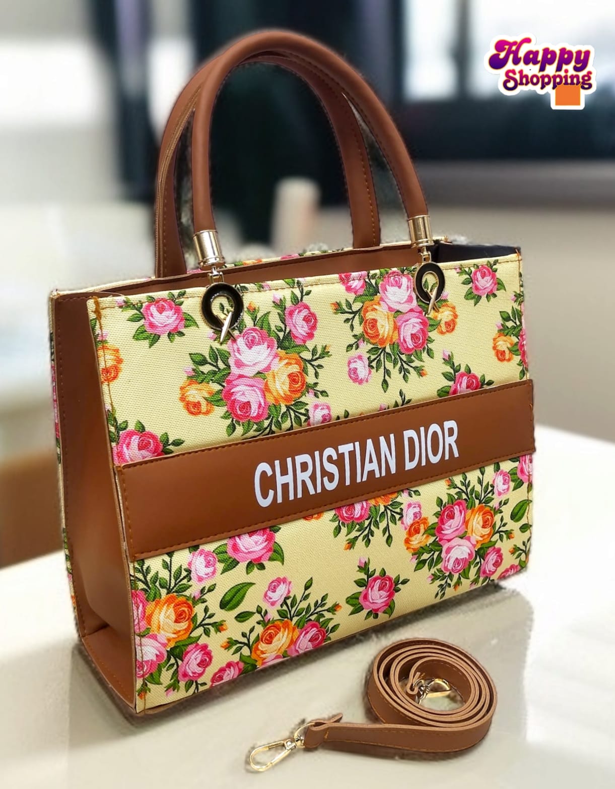 Christian Dior High HandBag  For Girls With Brand Runner