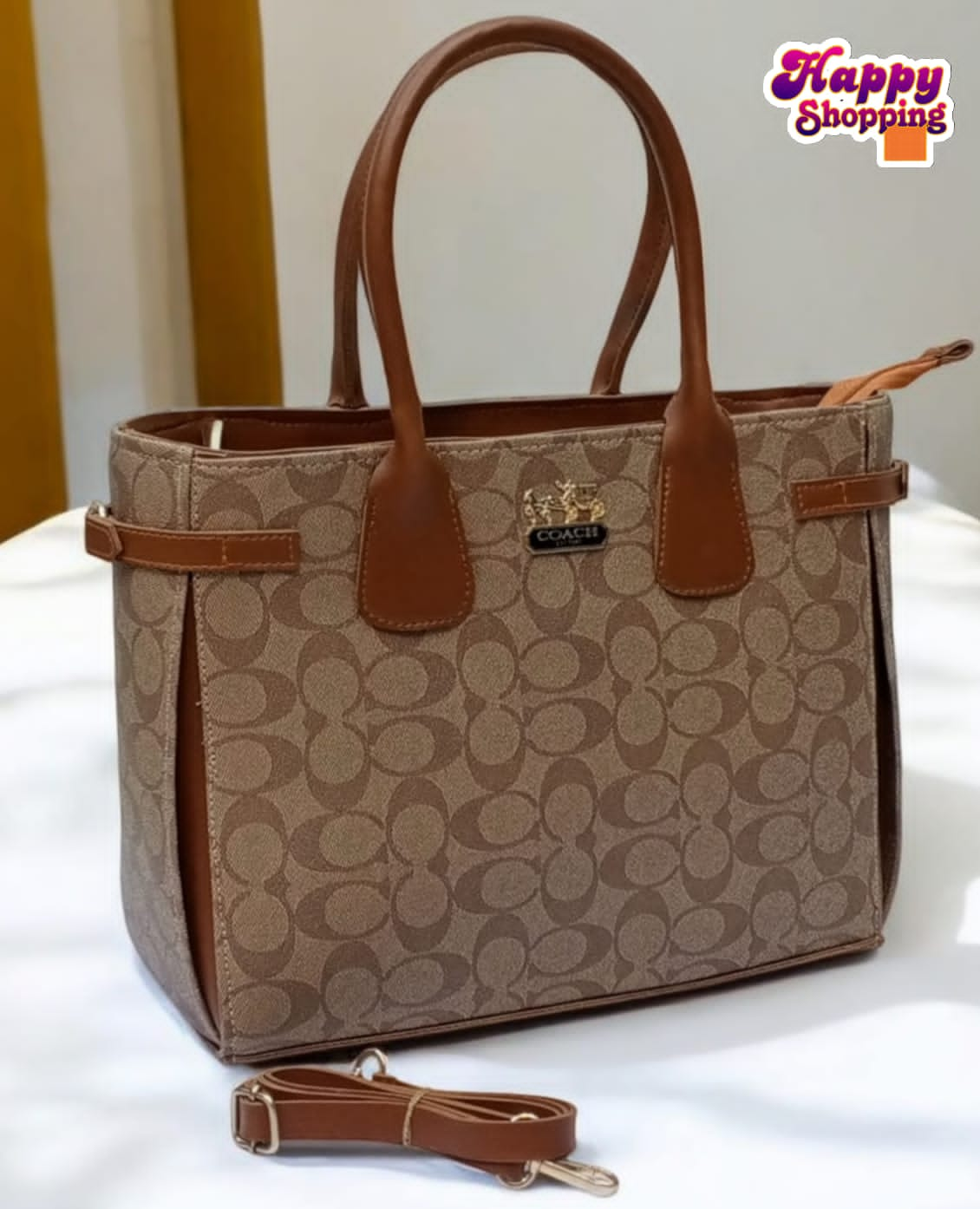 Coach Big Size Shoulder Bag  For Girls