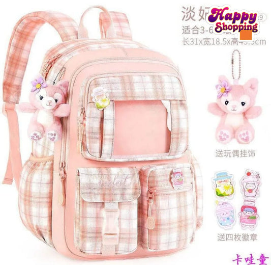 Imported Multi Color Backpack for girls