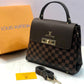 High Quality Louis Vuitton Bag With Metal Lock On Flap