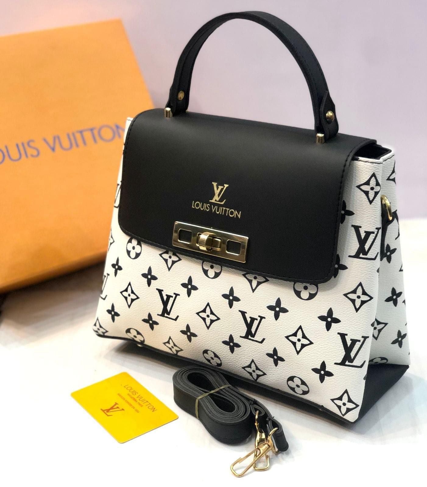 High Quality Louis Vuitton Bag With Metal Lock On Flap