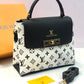 High Quality Louis Vuitton Bag With Metal Lock On Flap