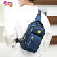 New Fashion Style Casual Water Proff multifunction Chest Cross Body Bag For Man