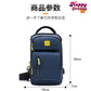 New Fashion Style Casual Water Proff multifunction Chest Cross Body Bag For Man