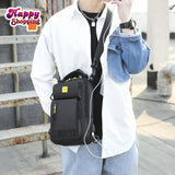 New Fashion Style Casual Water Proff multifunction Chest Cross Body Bag For Man