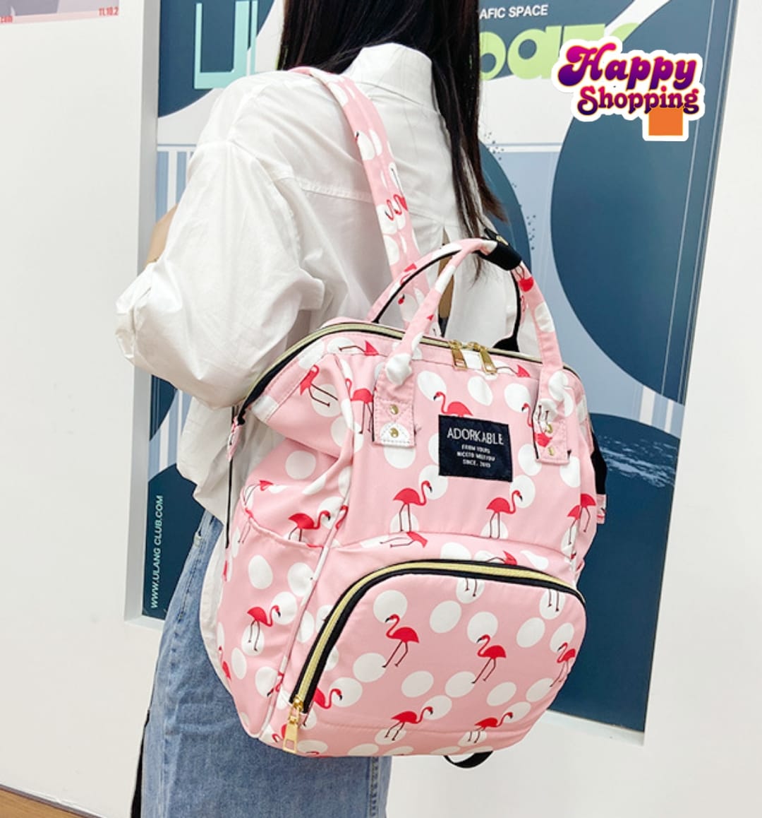 High Quality Imported Mummy Diaper Backpack