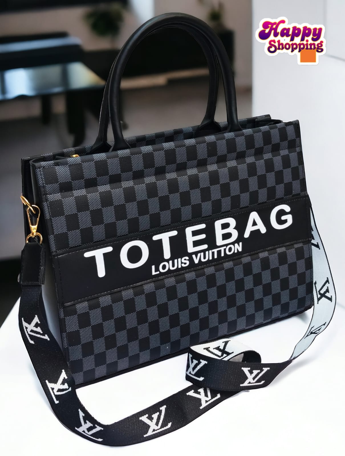 Louis Vuitton Tote Bag For Girls With Digital Belt