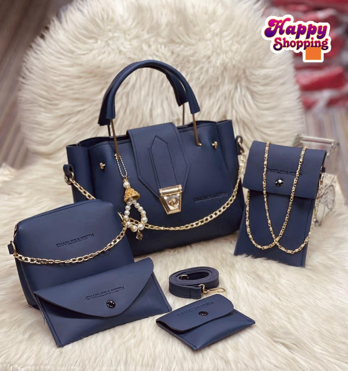 C.K High Quality 5Pcs Shoulder Bag Set For Gilrs