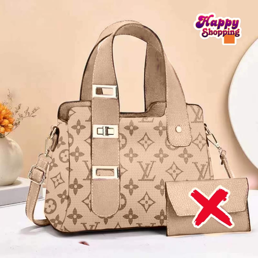 New L.V  3 Lock HandBag  For Girls