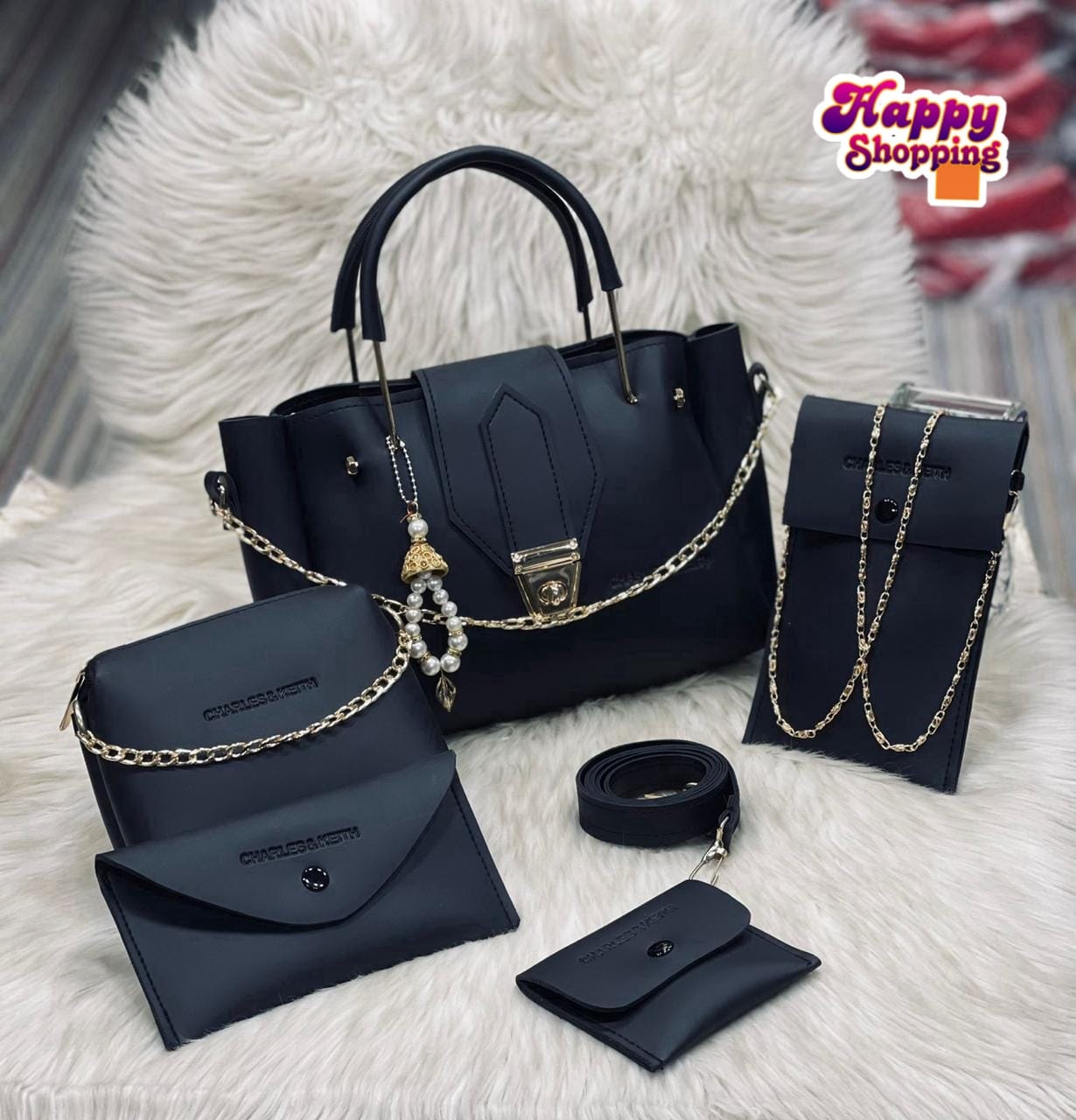 C.K High Quality 5Pcs Shoulder Bag Set For Gilrs