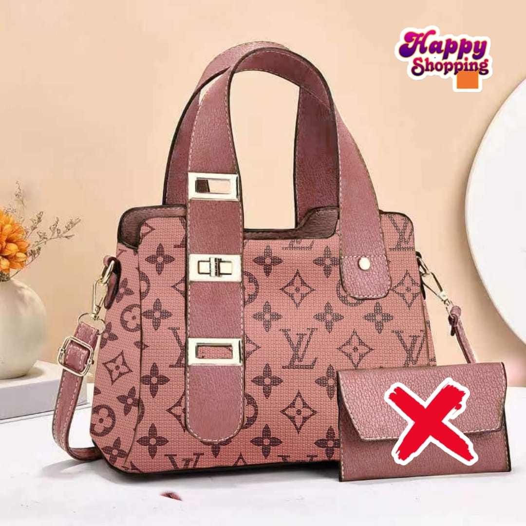 New L.V  3 Lock HandBag  For Girls