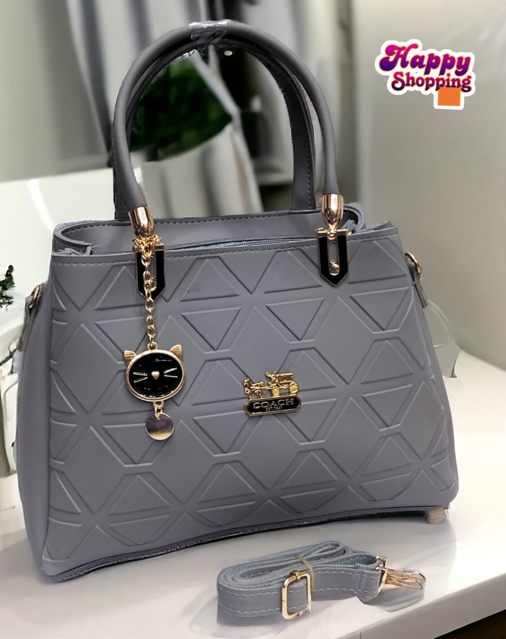 High Quality Shoulder Bag With Imported Keychain For a Girls