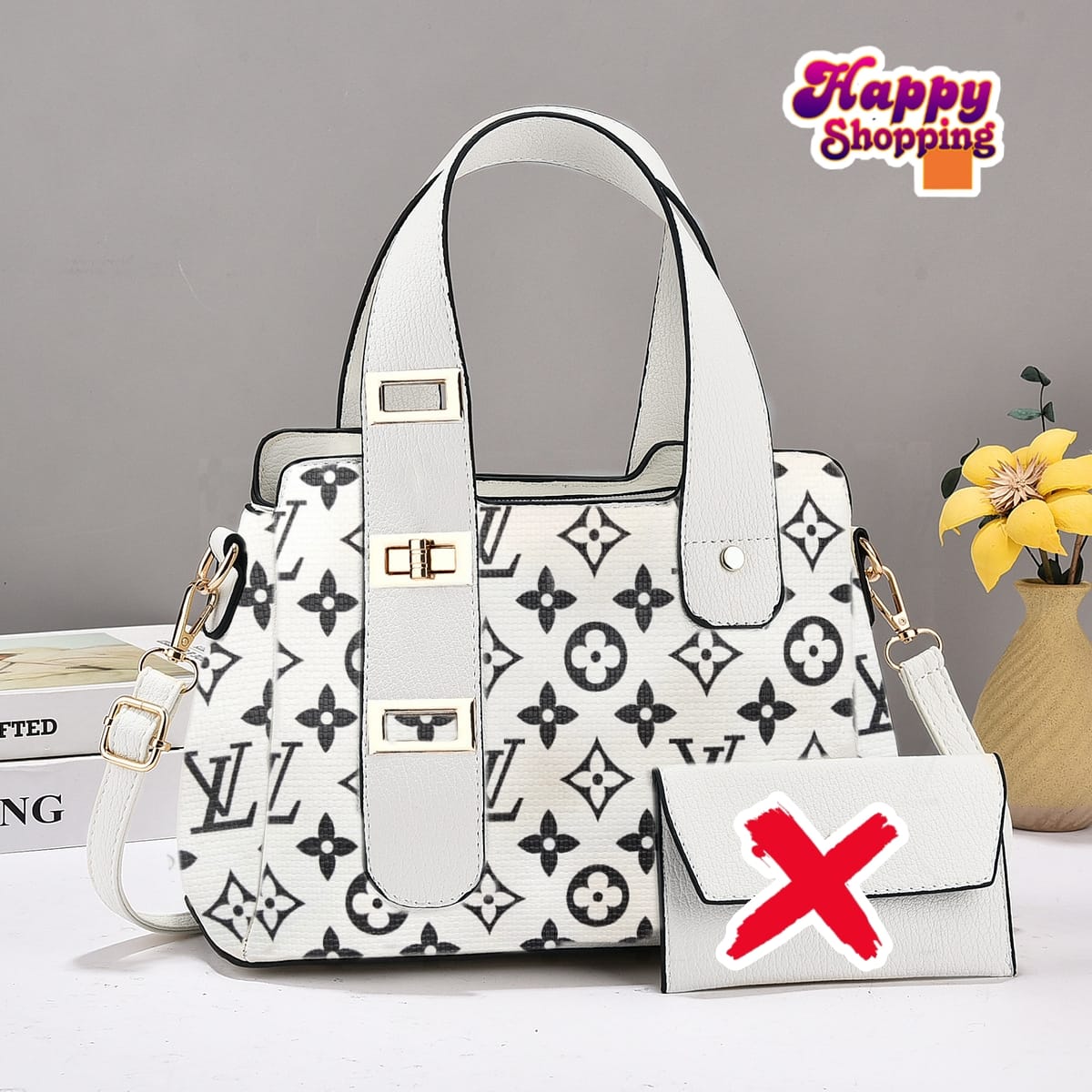 New L.V  3 Lock HandBag  For Girls